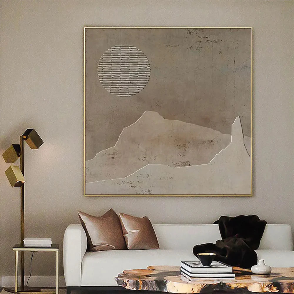 Wabi Sabi Texture Canvas Art #WS001