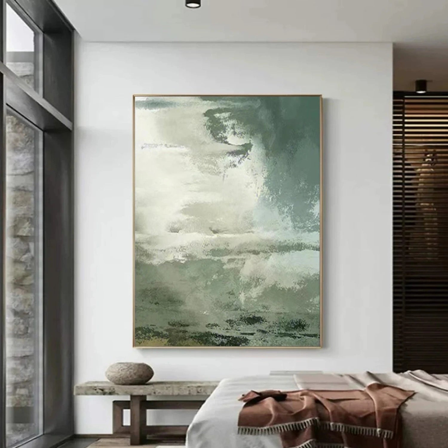 Abstract Canvas Wall Art #AP299