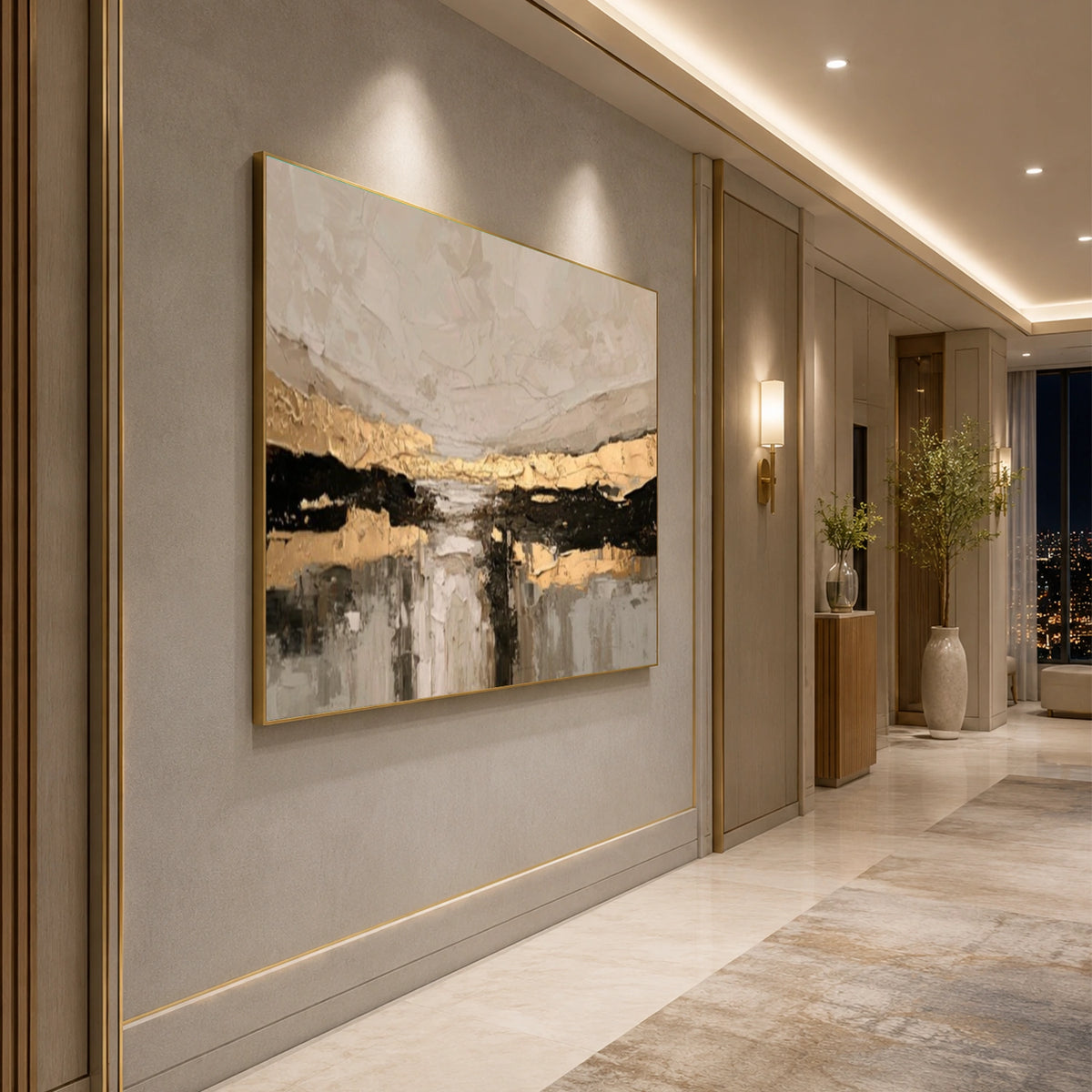 Abstract Textured Wall Art #AT200