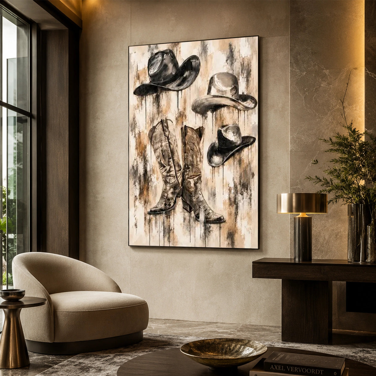 American Western Cowboy Art #VT274