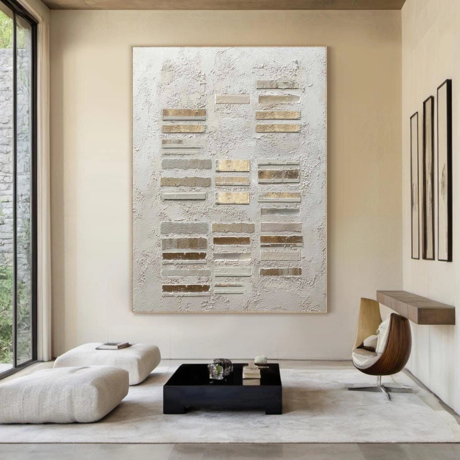 Wabi Sabi Textured Canvas Art #WS101