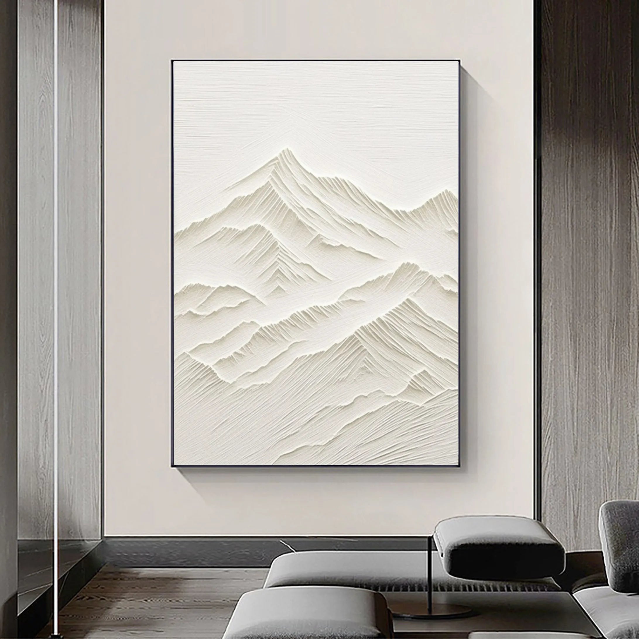 Mountain Textured Canvas Art  #MO006