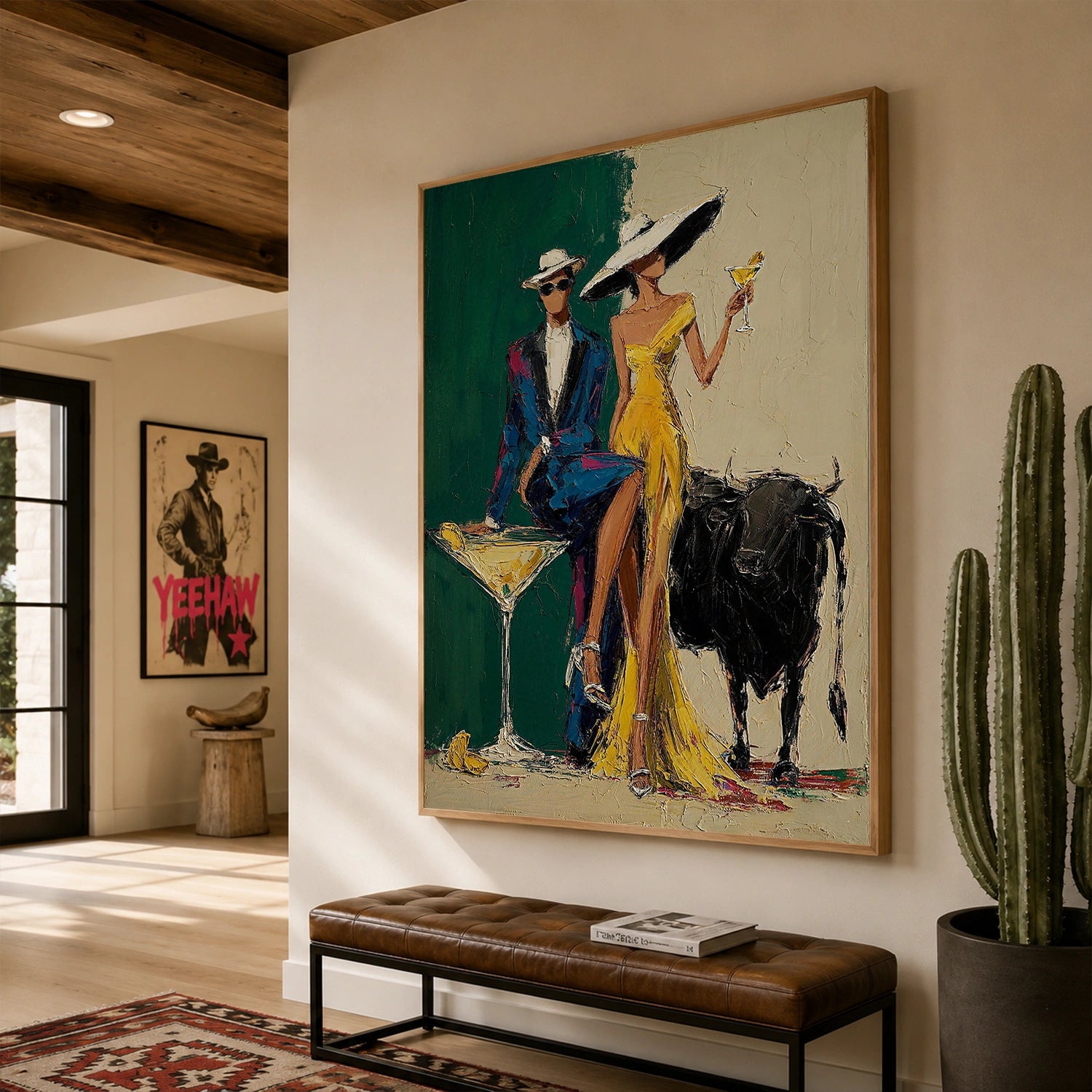 American Western Cowboy Art #VT223