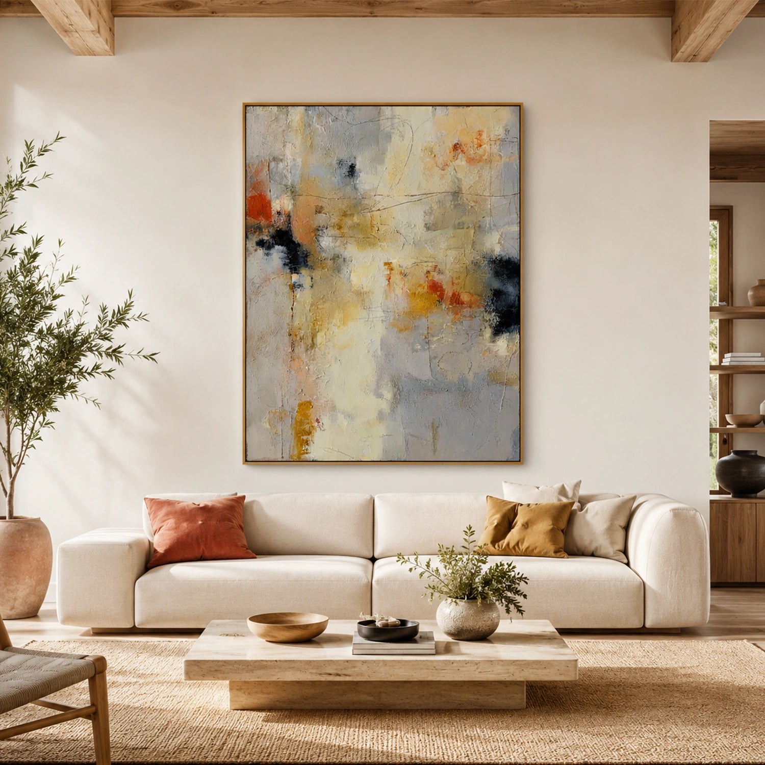 Abstract Textured Wall Art #AT164