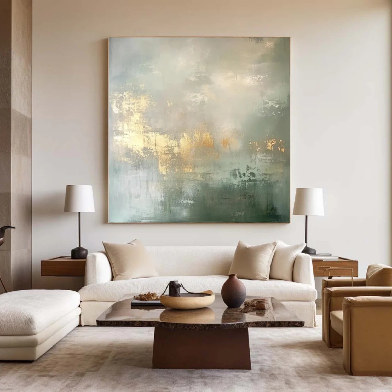 Abstract Canvas Wall Art #AP284