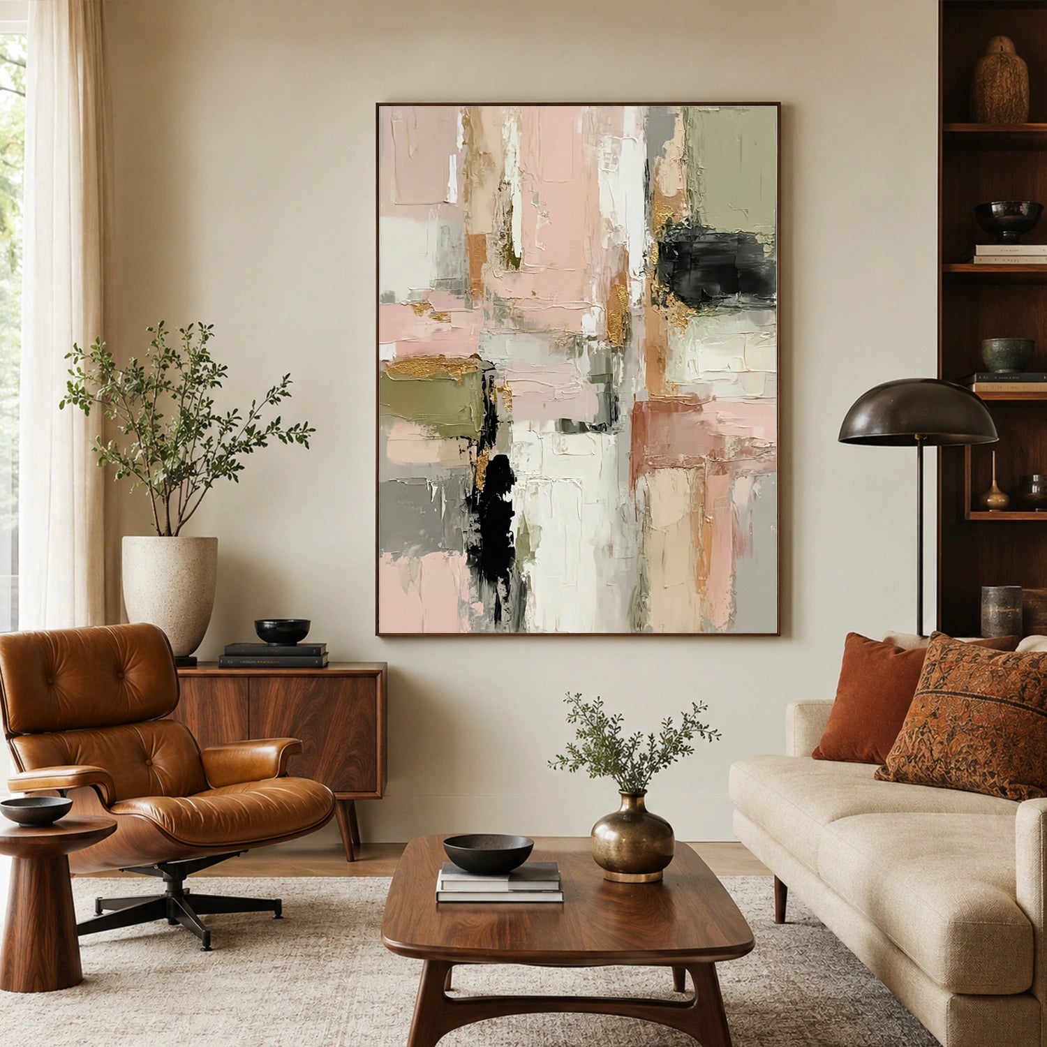 Abstract Textured Wall Art #AT171