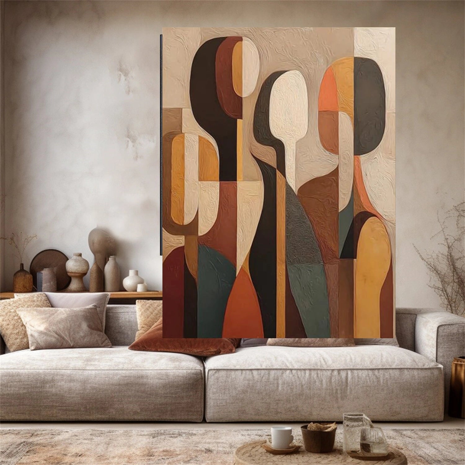 Abstract Textured Wall Art #AT147