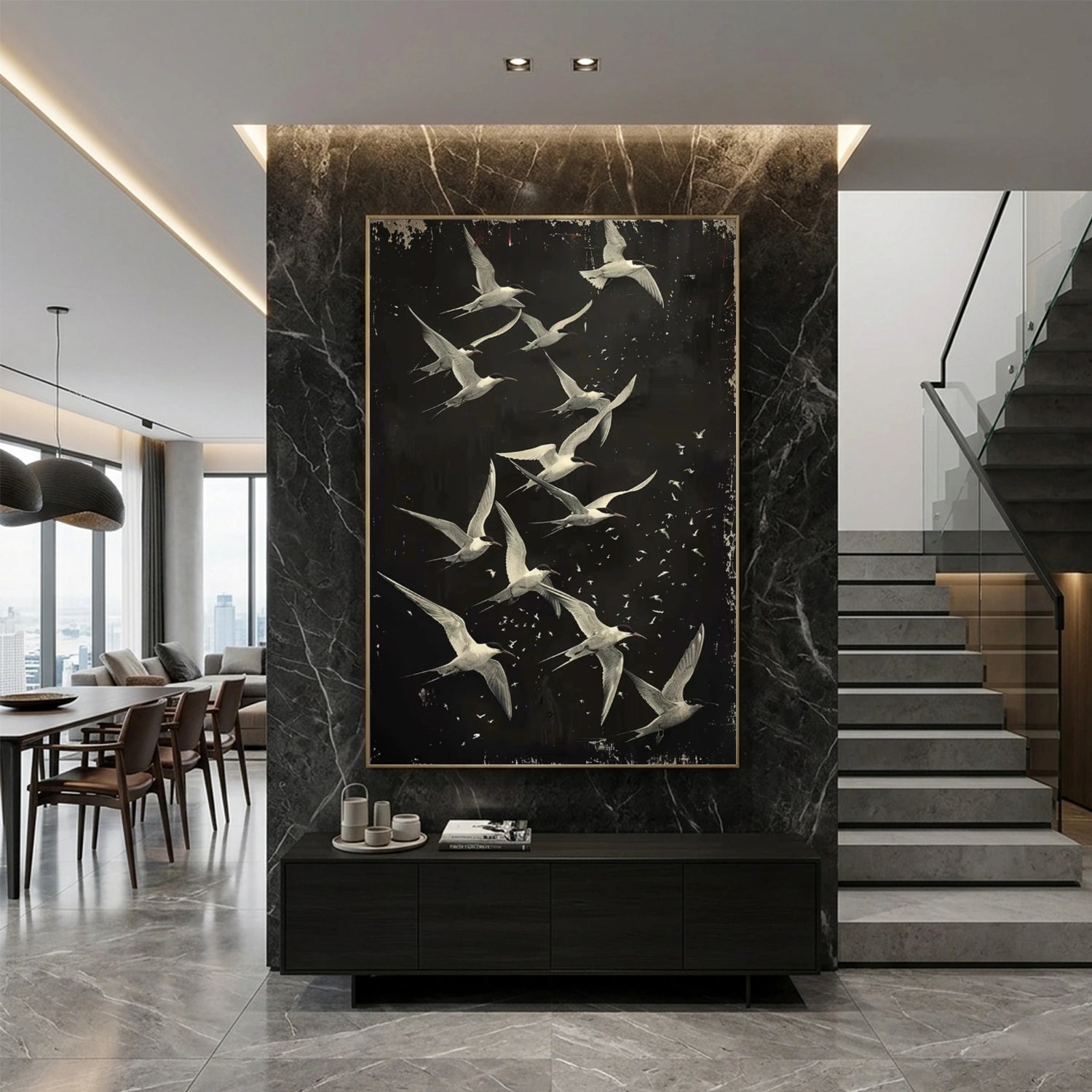 Abstract Animal Wall Art #AC126