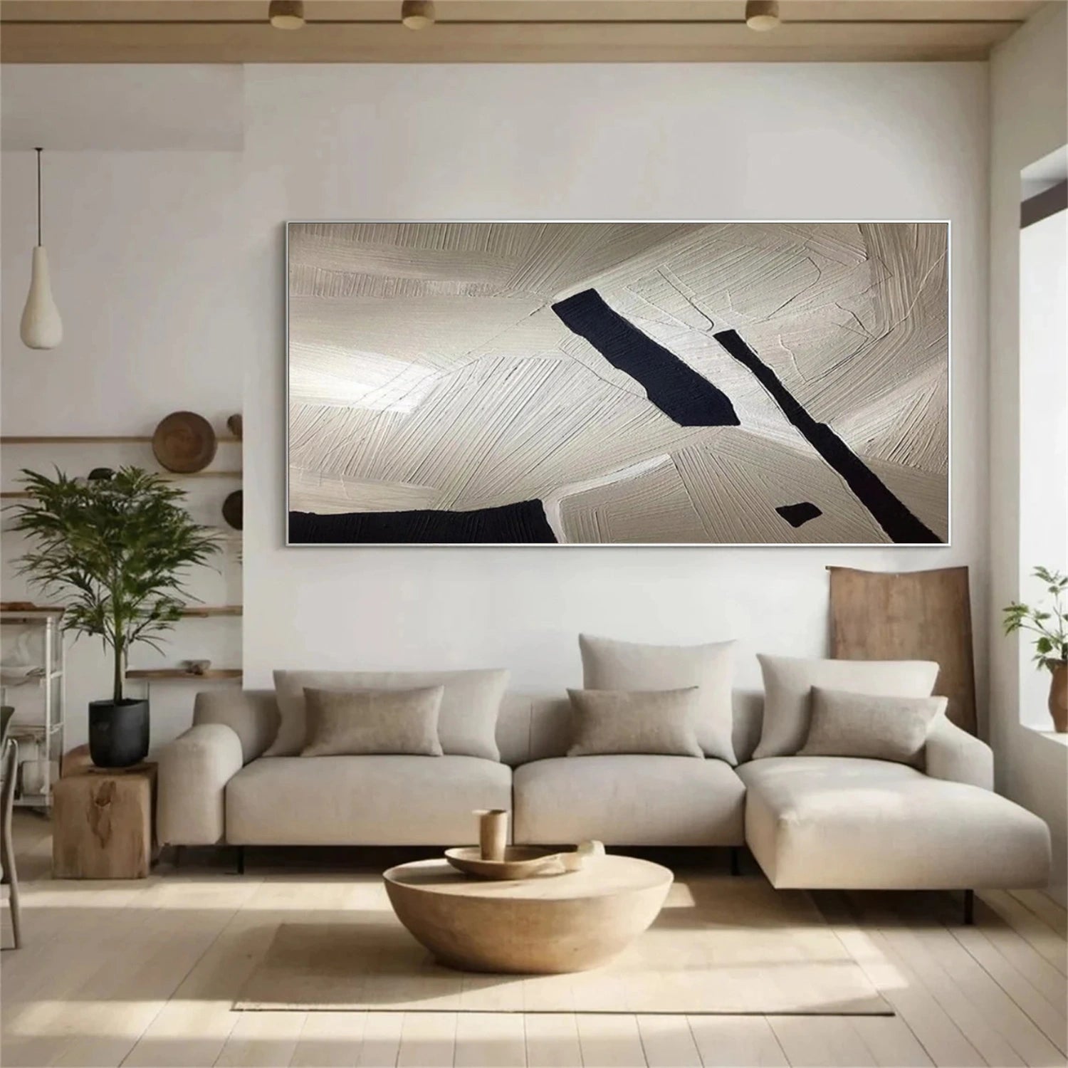 Abstract Canvas Wall Art #AP319