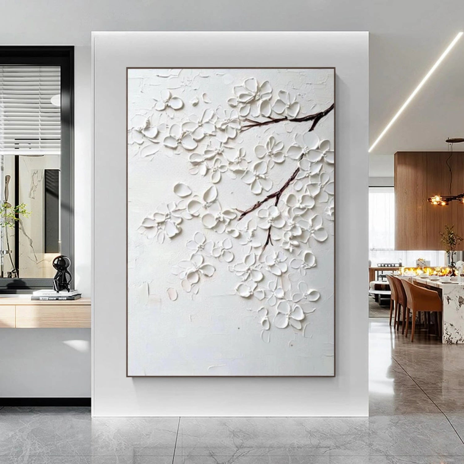 Tree Abstract Textured Wall Art #TP096