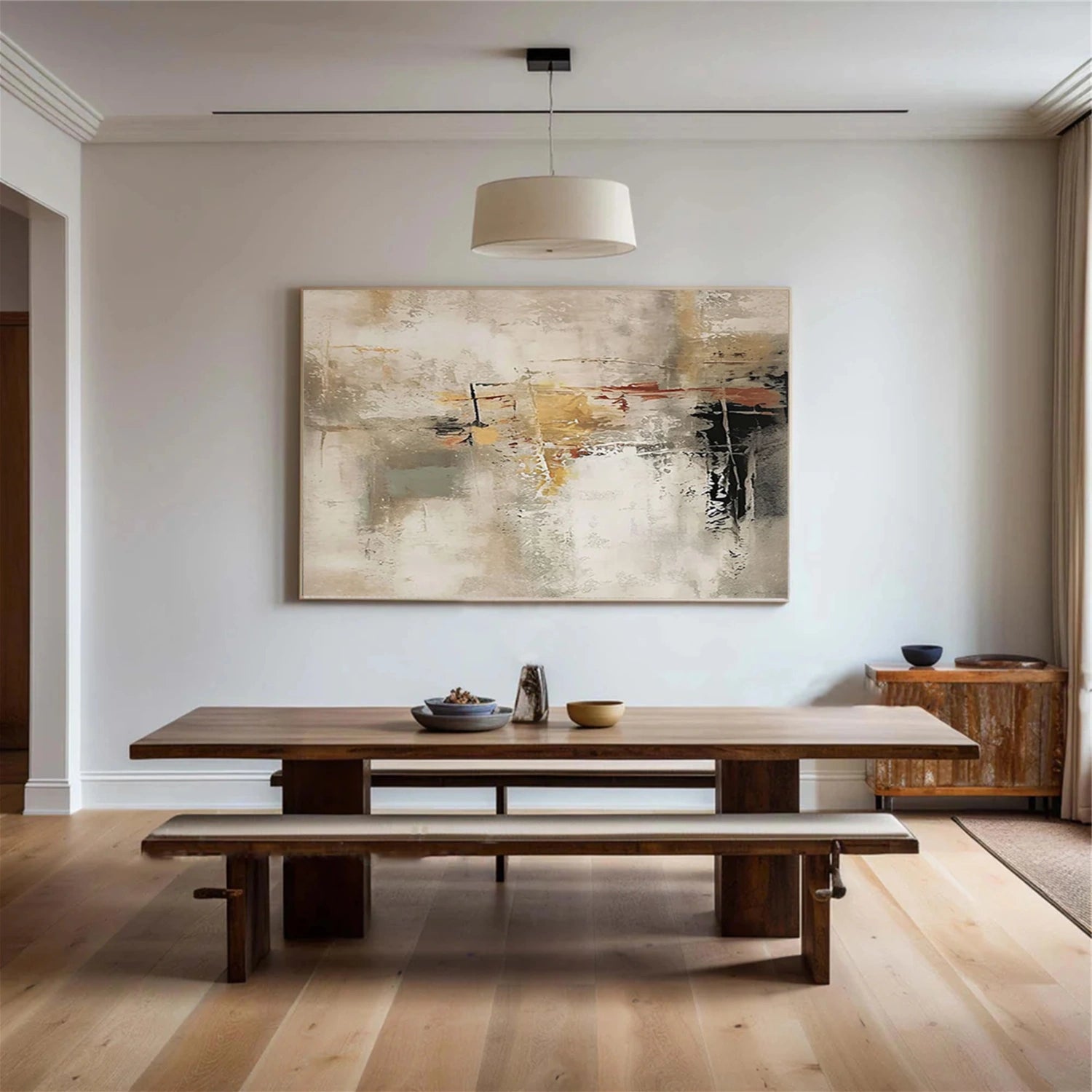 Abstract Canvas Wall Art #AP329