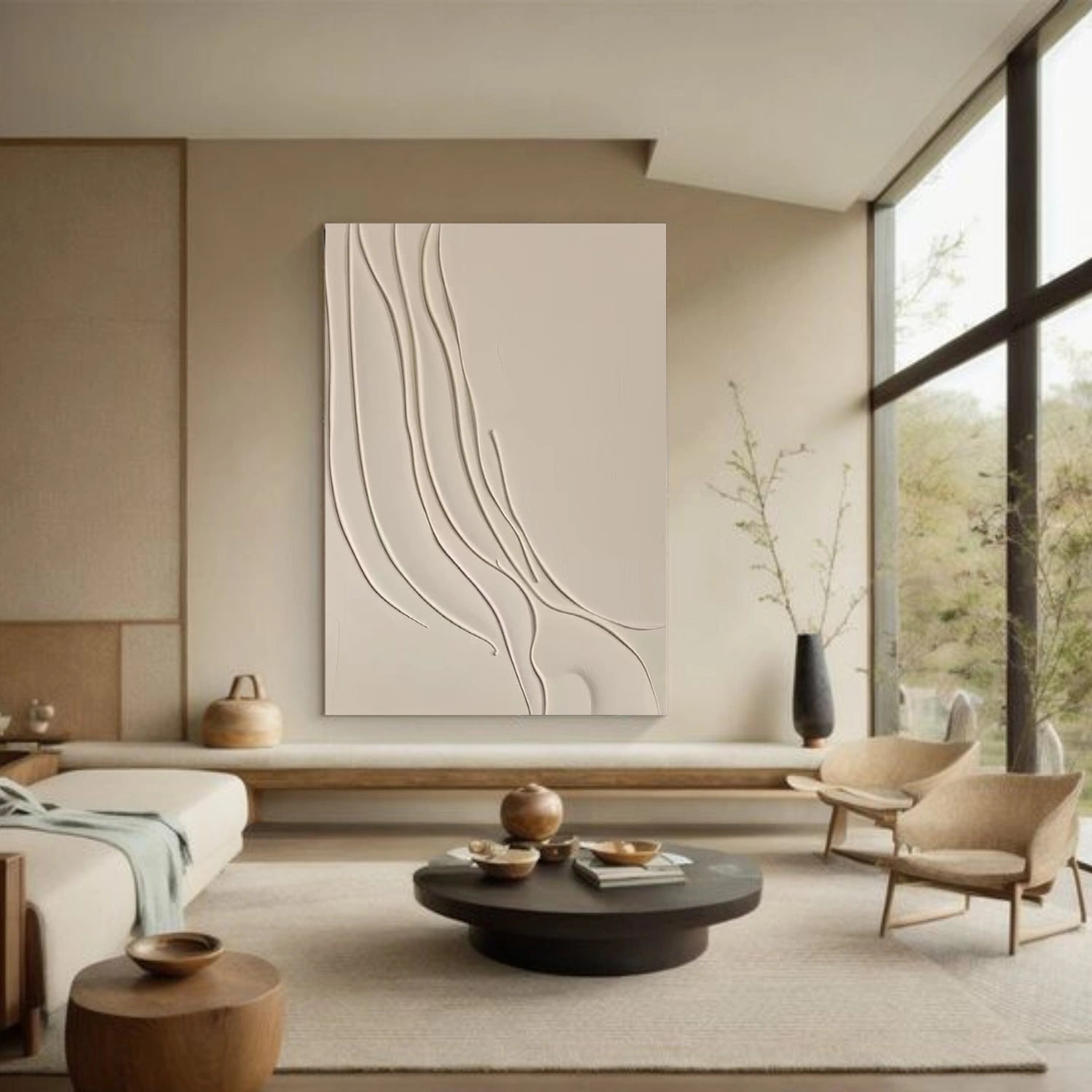 Minimalist Textured Canvas Art #MT187