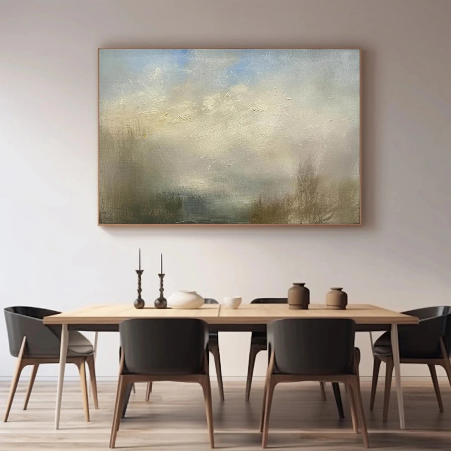 Abstract Canvas Wall Art #AP375