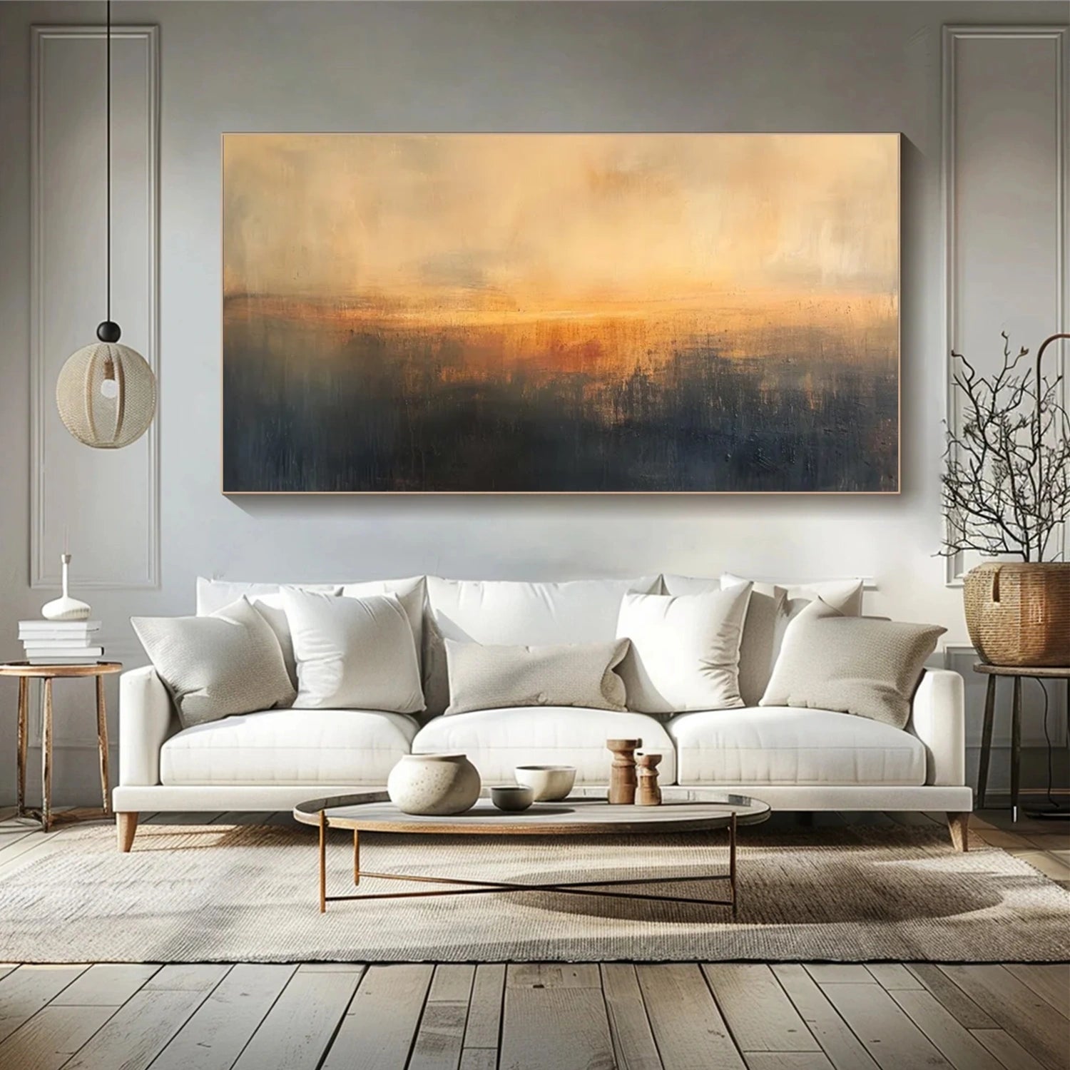 Abstract Canvas Wall Art #AP312