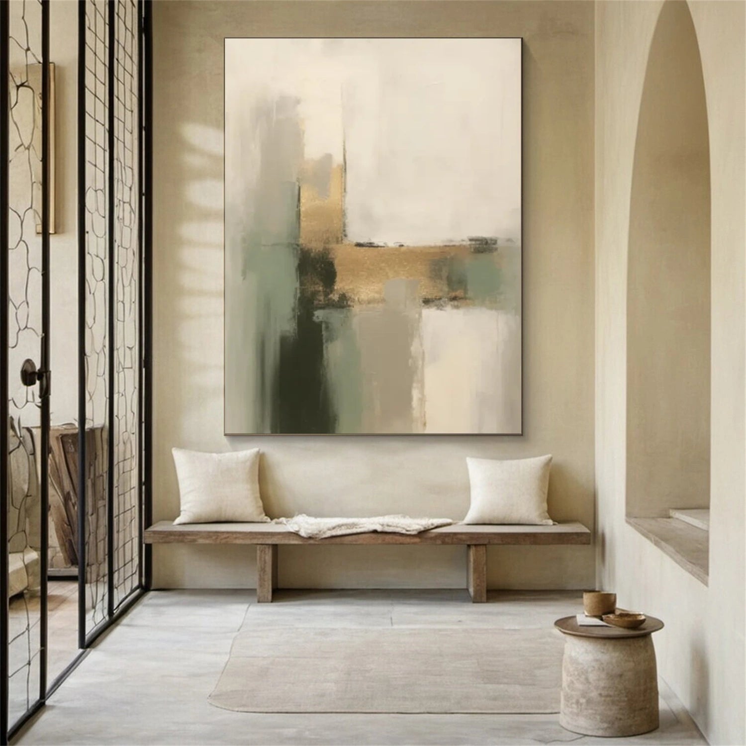 Abstract Canvas Wall Art #AP242