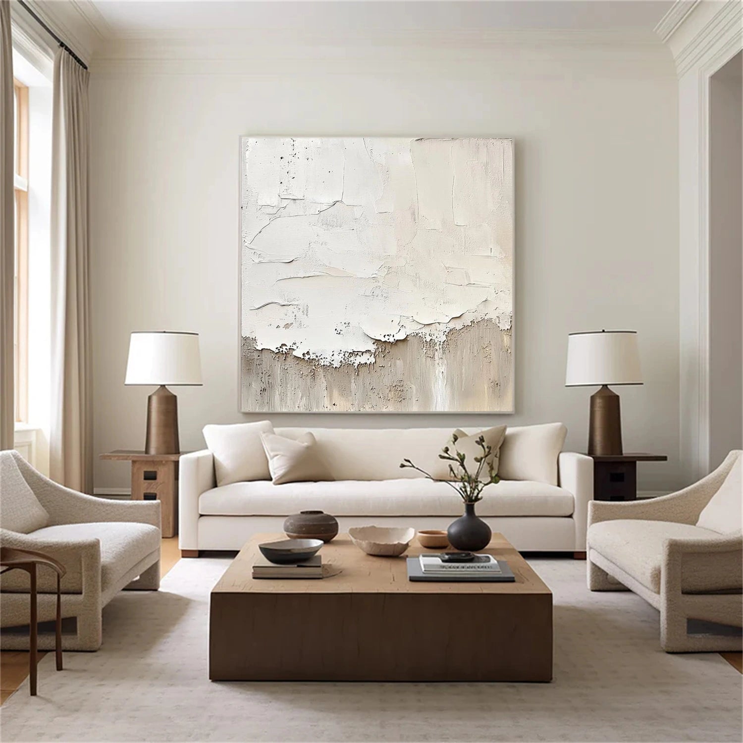 Abstract Textured Wall Art #AT156