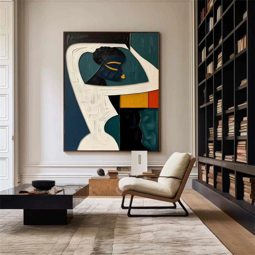 Abstract People Canvas Art #AE008