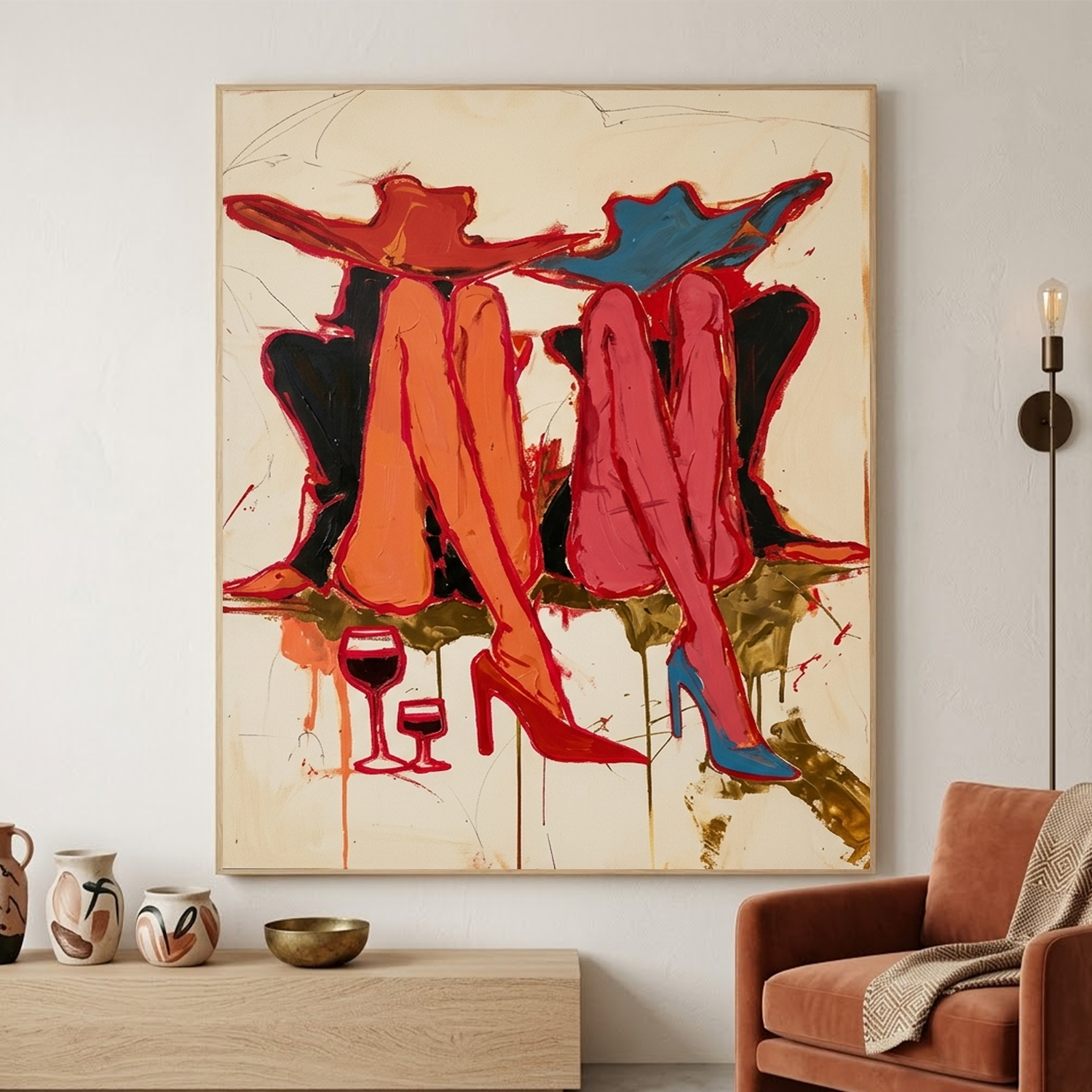 Vintage Americana Art #VT034