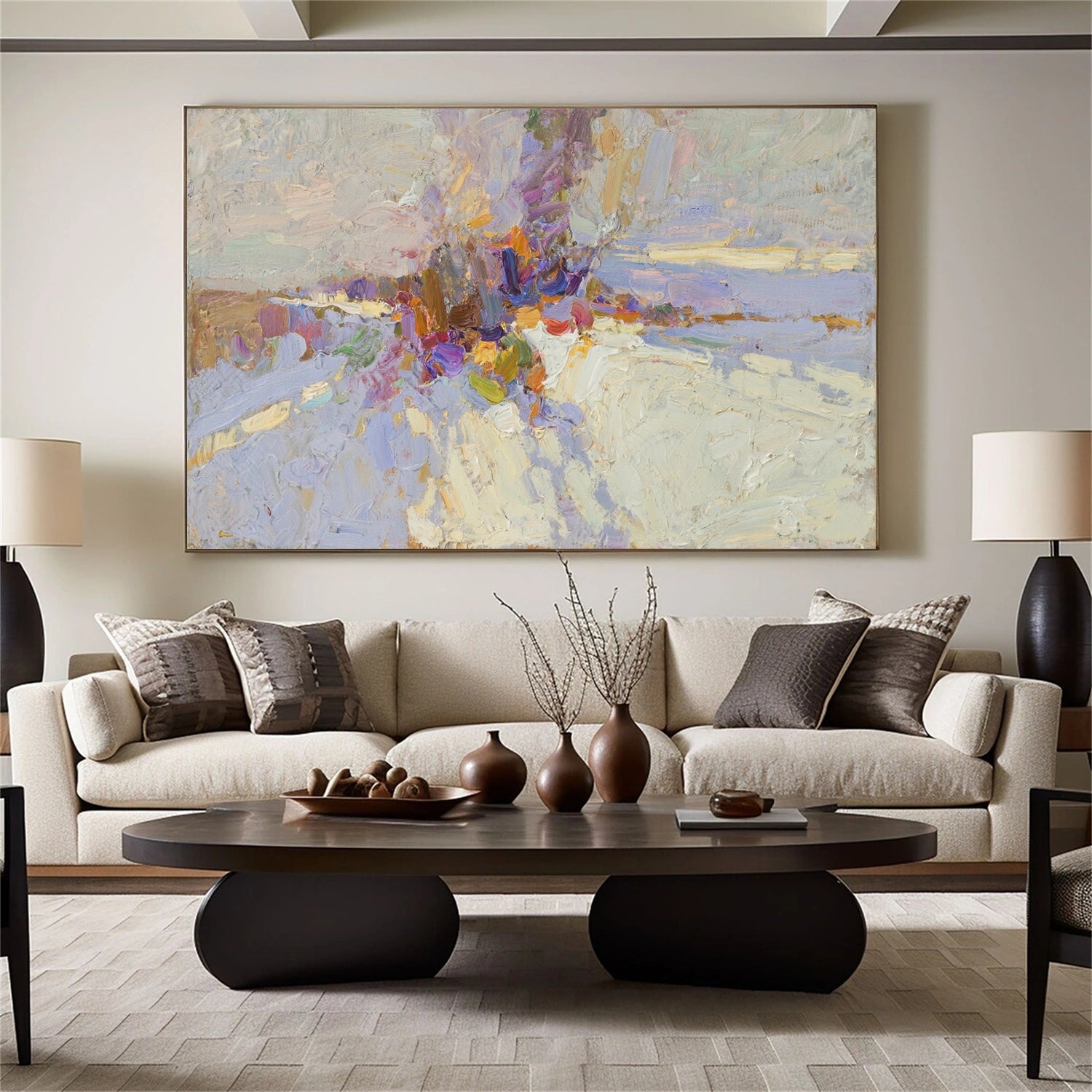 Colorful Abstract Canvas Wall Art #AP273
