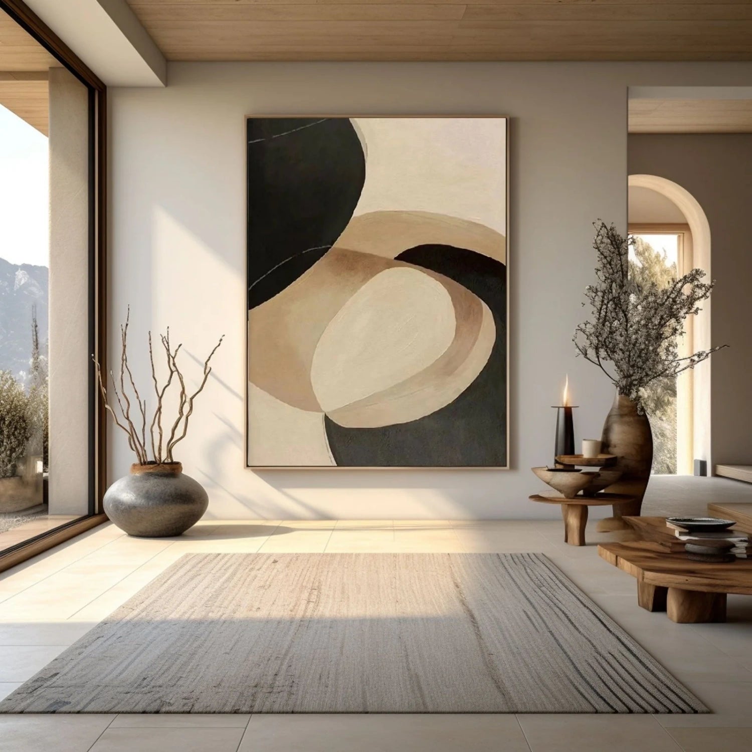 Abstract Painting Canvas #AP121