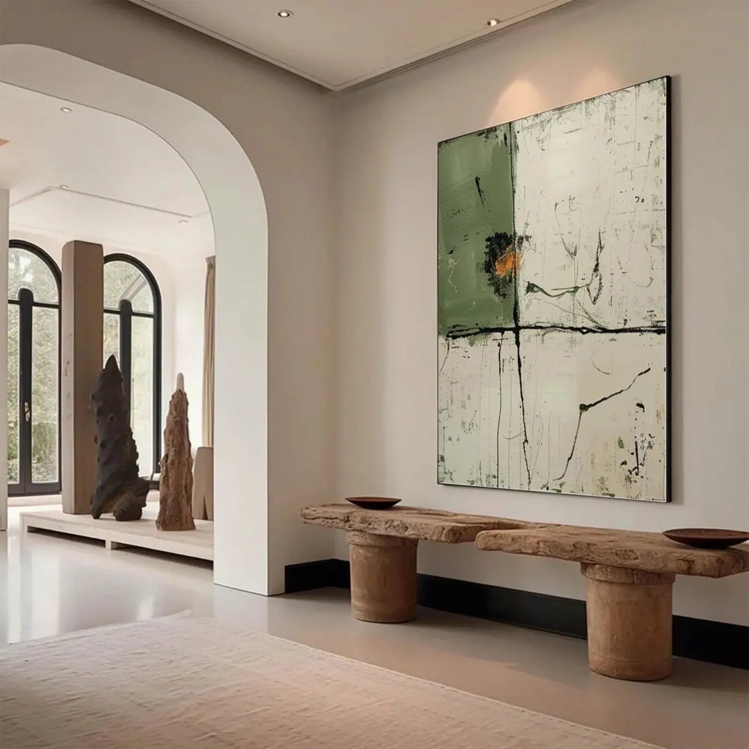 Abstract Painting Canvas #AP101