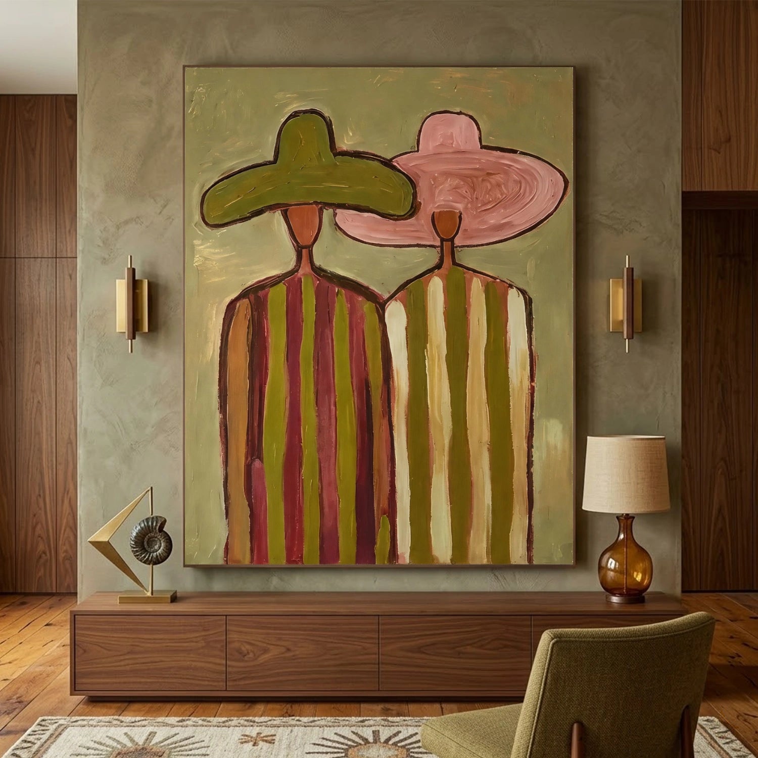 Vintage Americana Art #VT020