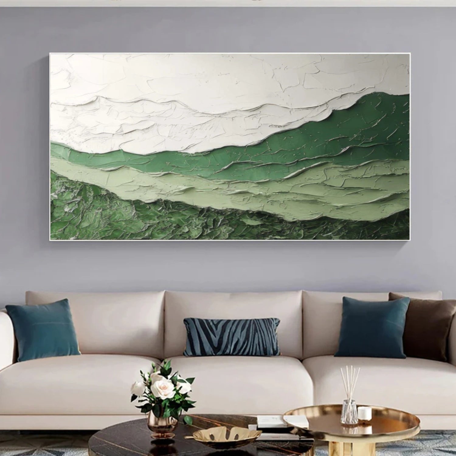 Abstract Textured Wall Art #AT151