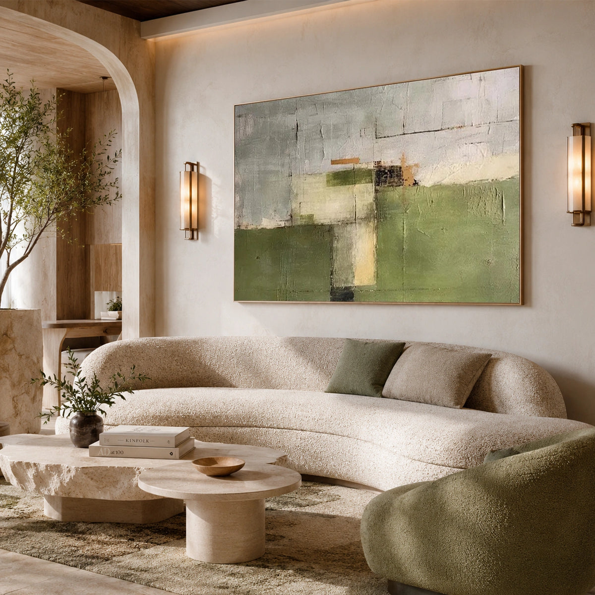 Abstract Textured Wall Art #AT192