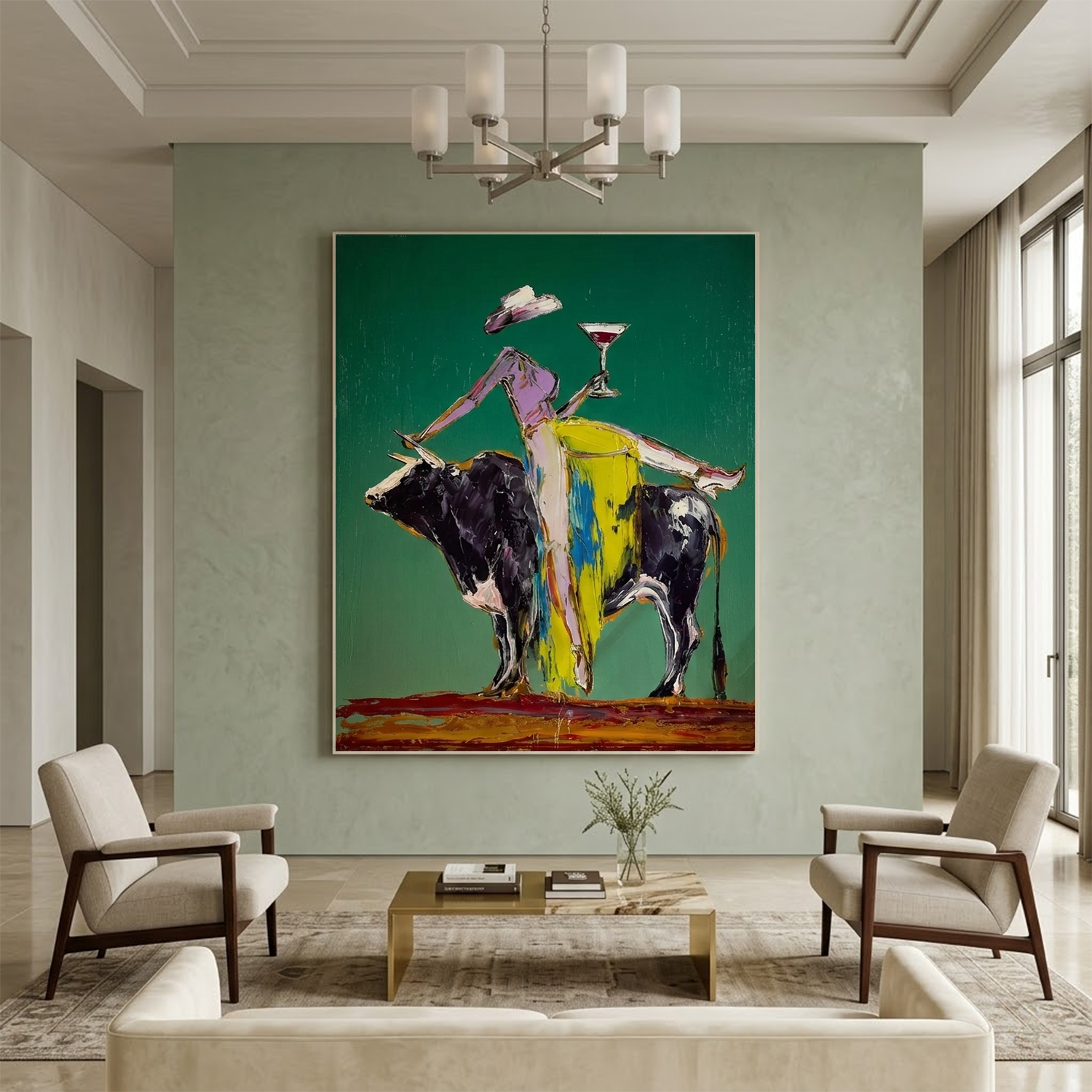Vintage Americana Art #VT035