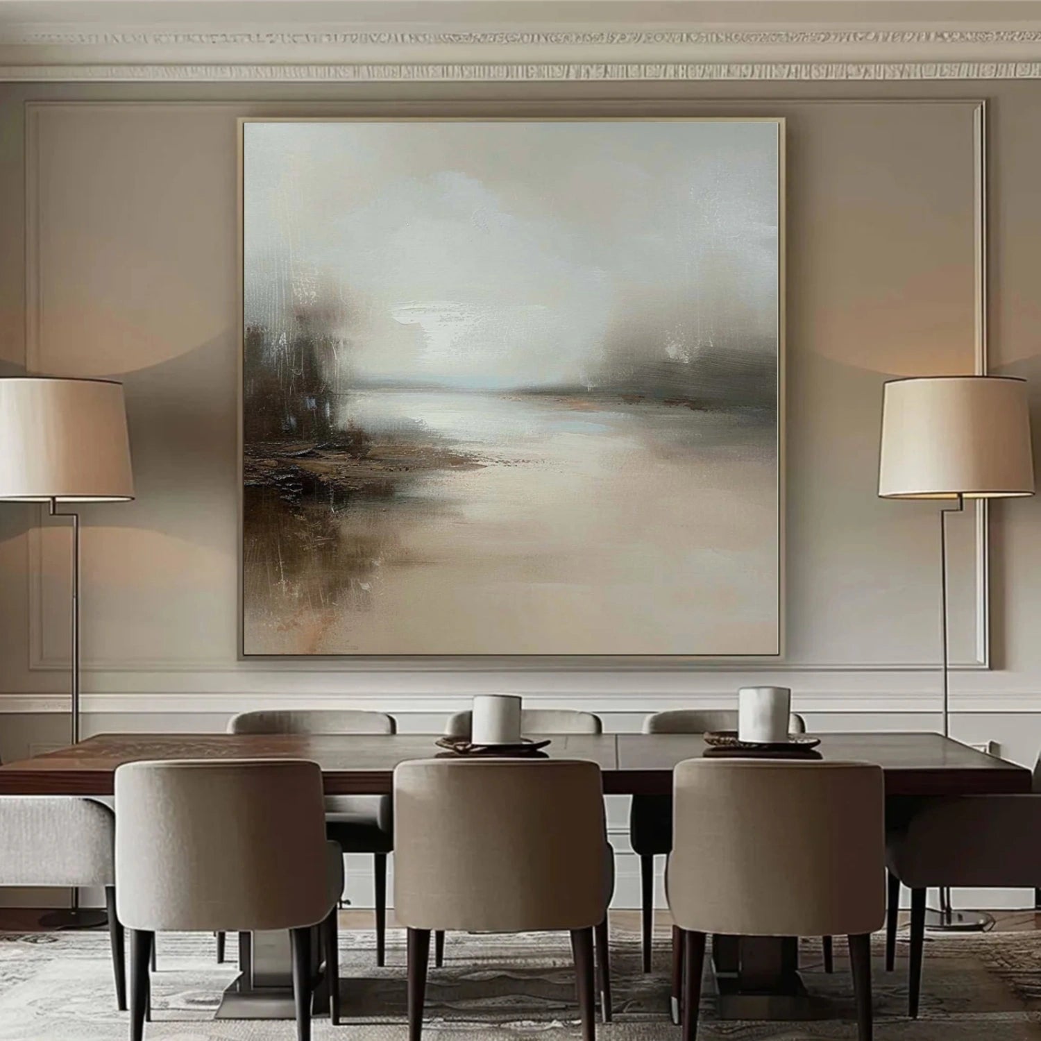 Abstract Canvas Wall Art #AP309