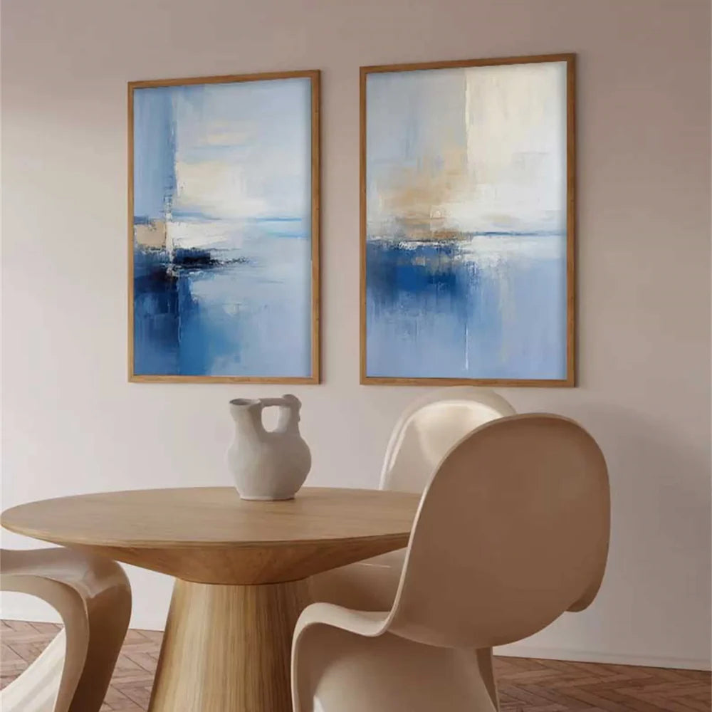 Abstract Painting Canvas Set of 2 #AP134