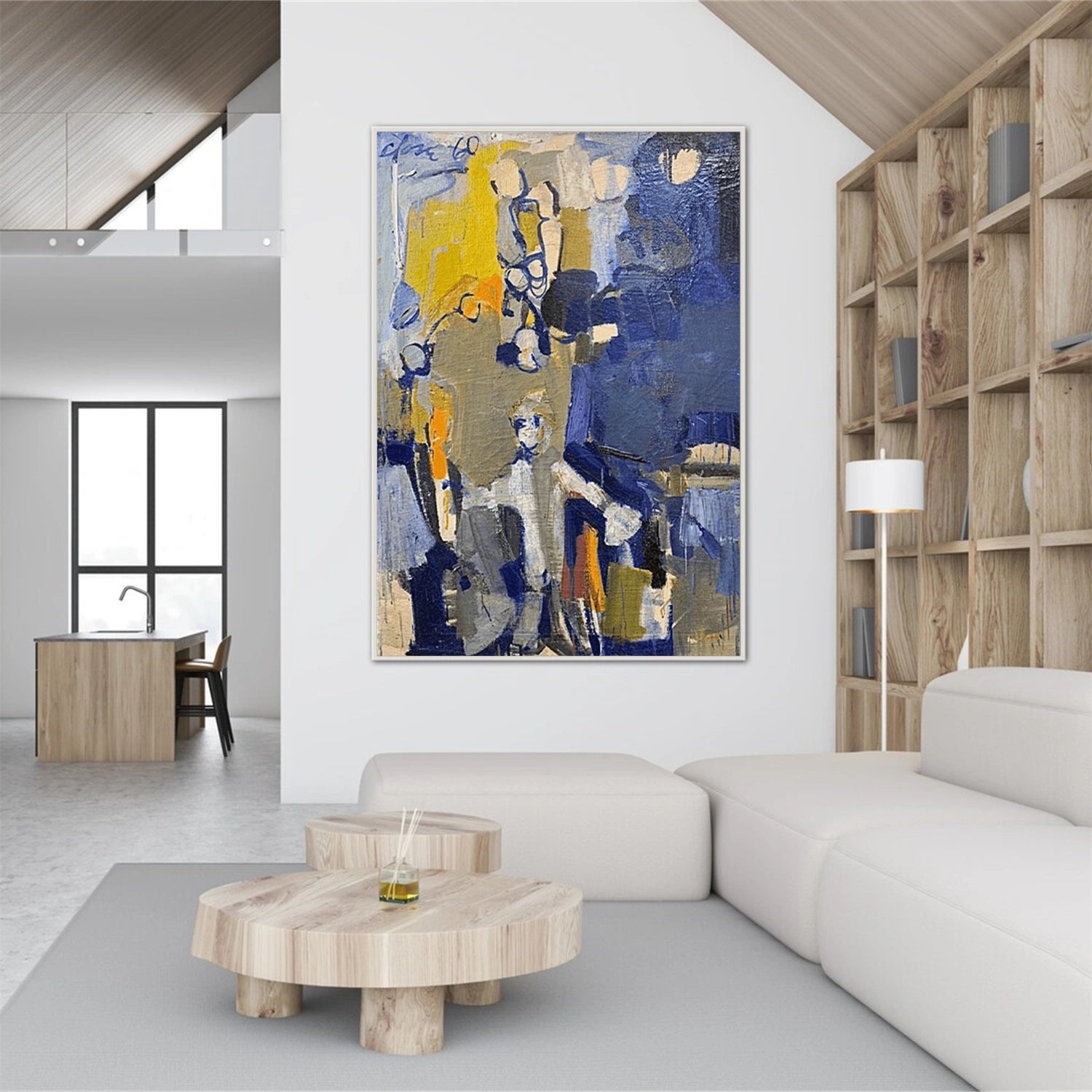 Colorful Abstract Canvas Wall art #AP206