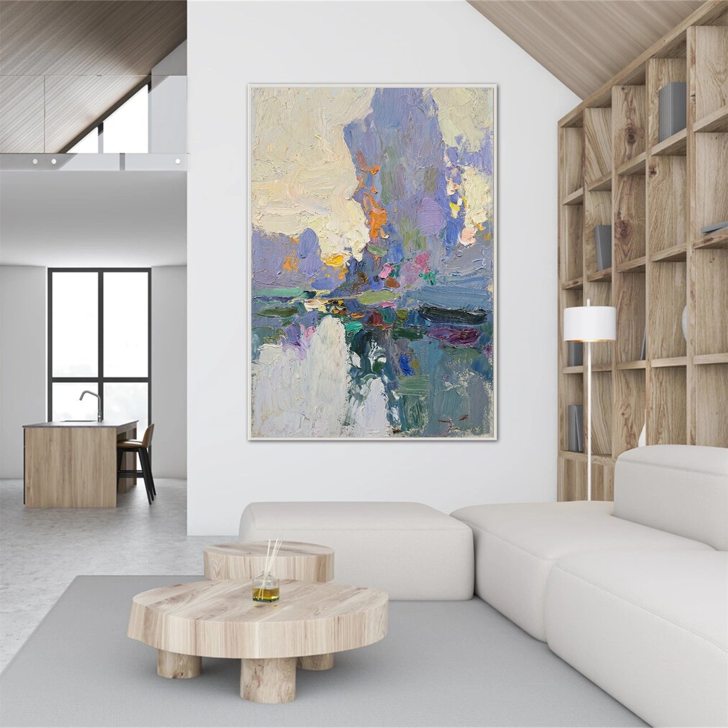 Colorful Abstract Canvas Wall Art #AP271