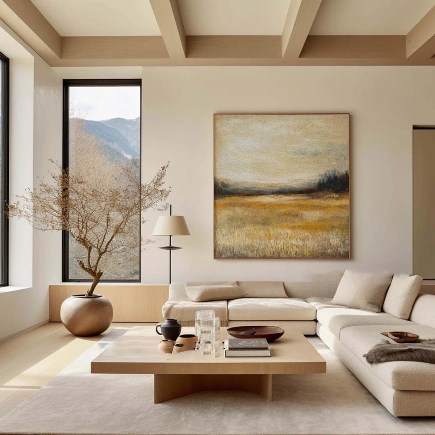 Abstract Canvas Wall Art #AP311