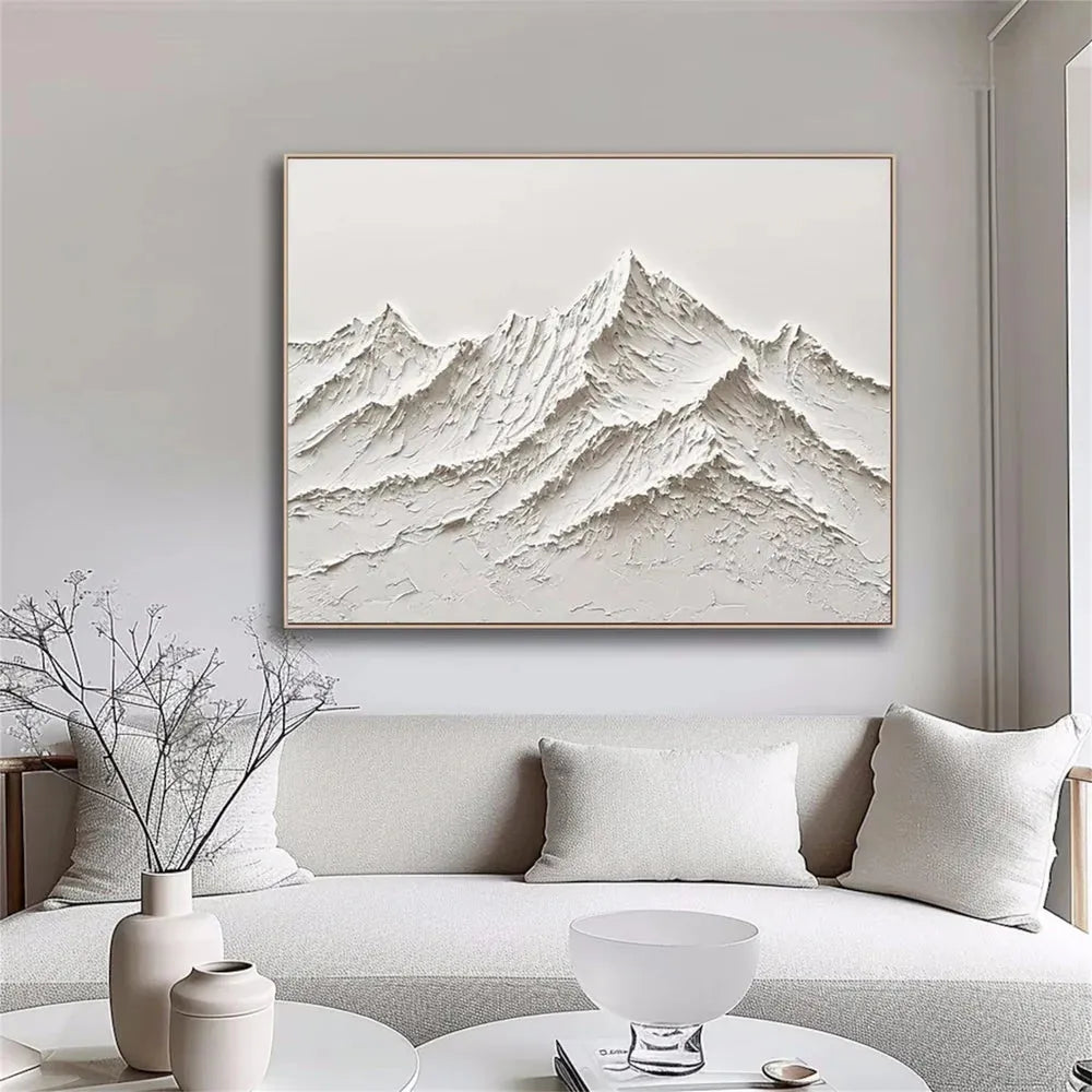 Mountain Textured Canvas Art  #MO002