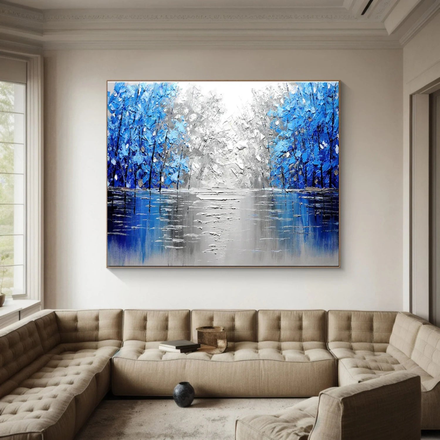 Tree Textured Painting Canvas #TP016