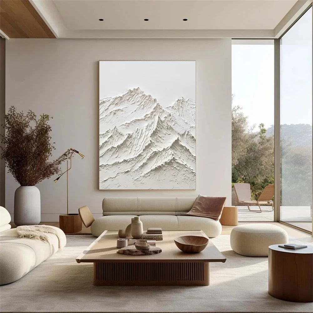 Mountain Textured Canvas Art #MO012