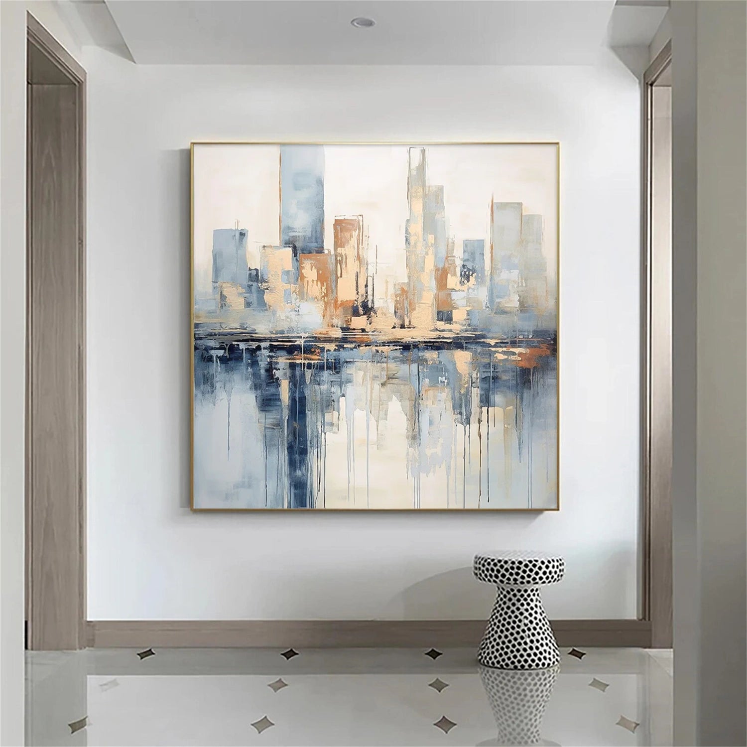 Abstract Painting Canvas #AP196