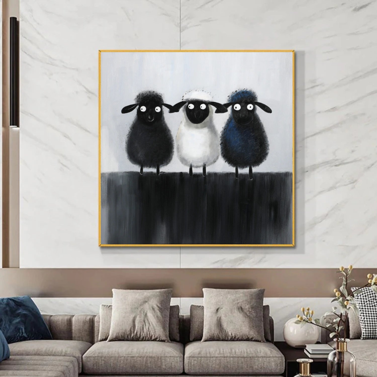 Abstract Animal Wall Art #AC106