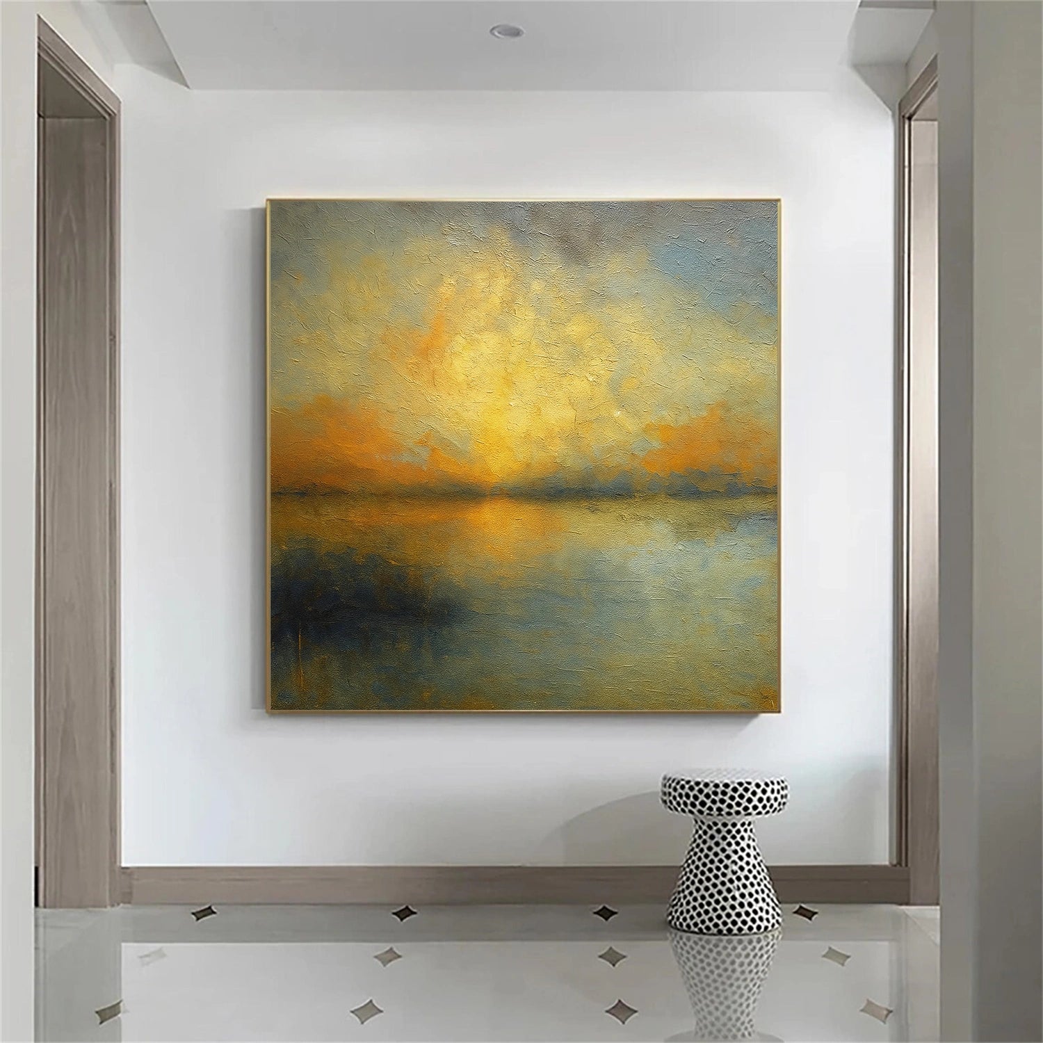 Abstract Canvas Wall Art #AP229