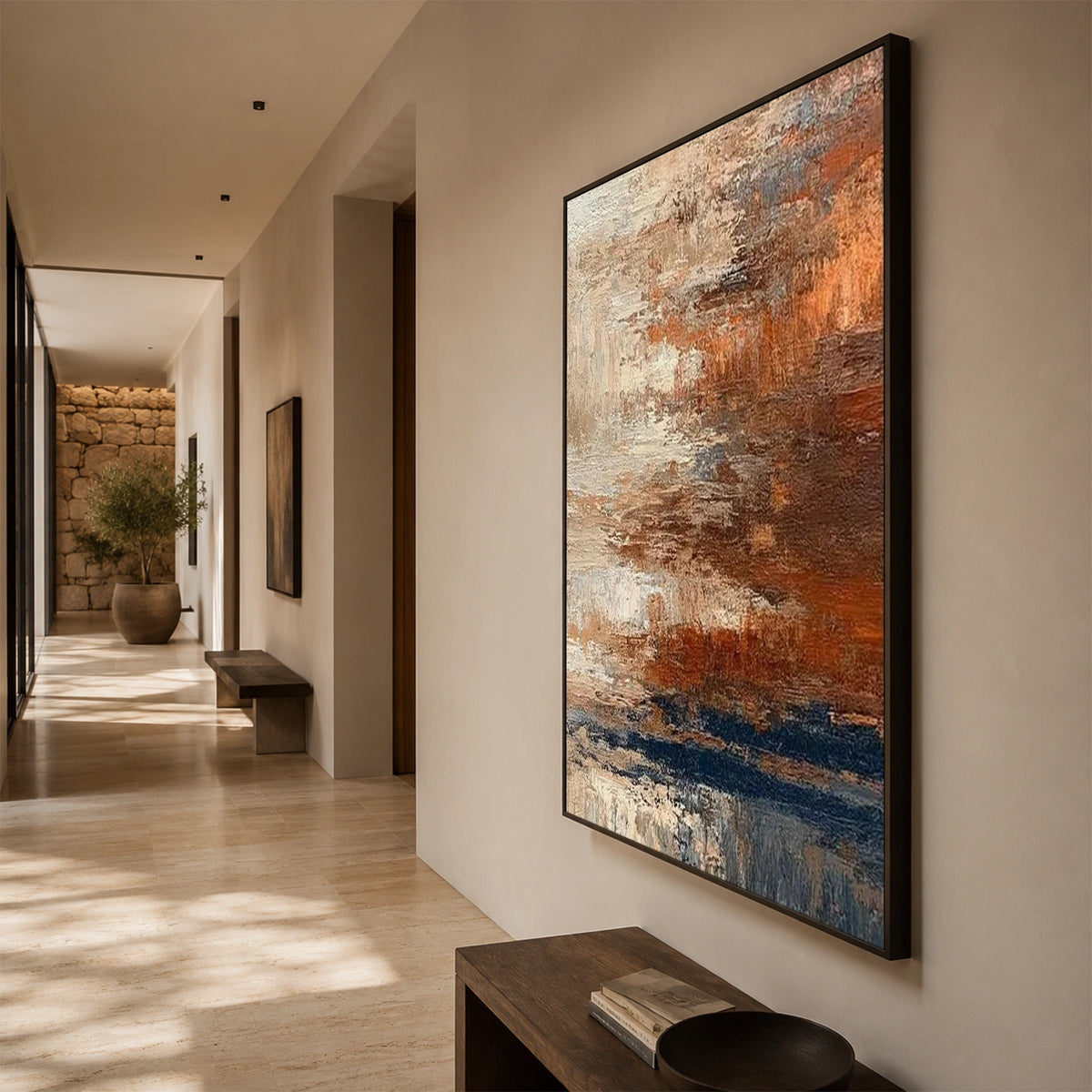 Abstract Textured Wall Art #AT197