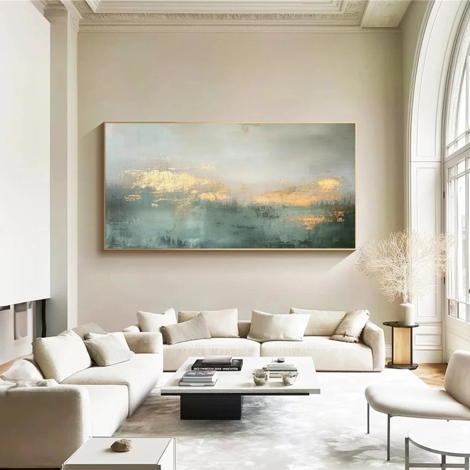 Abstract Canvas Wall Art #AP285