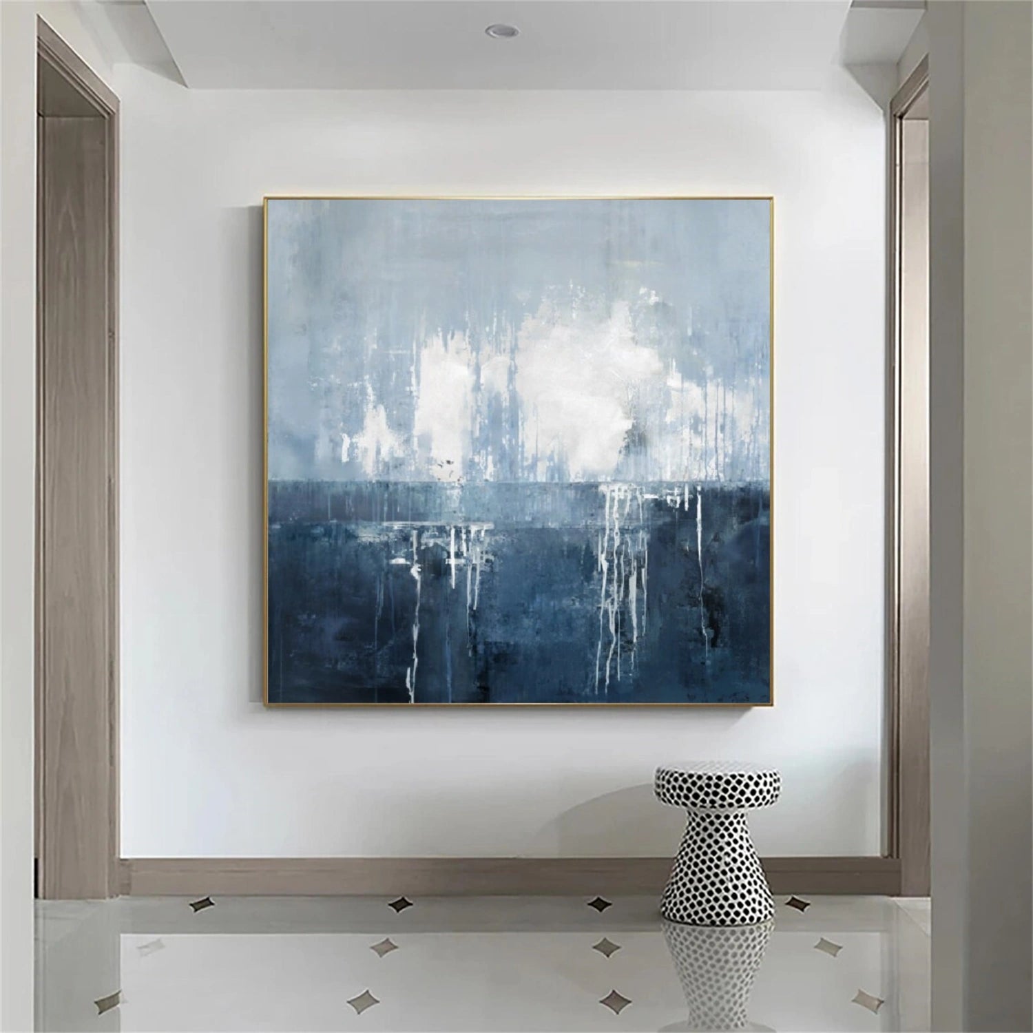 Abstract Canvas Wall Art #AP277