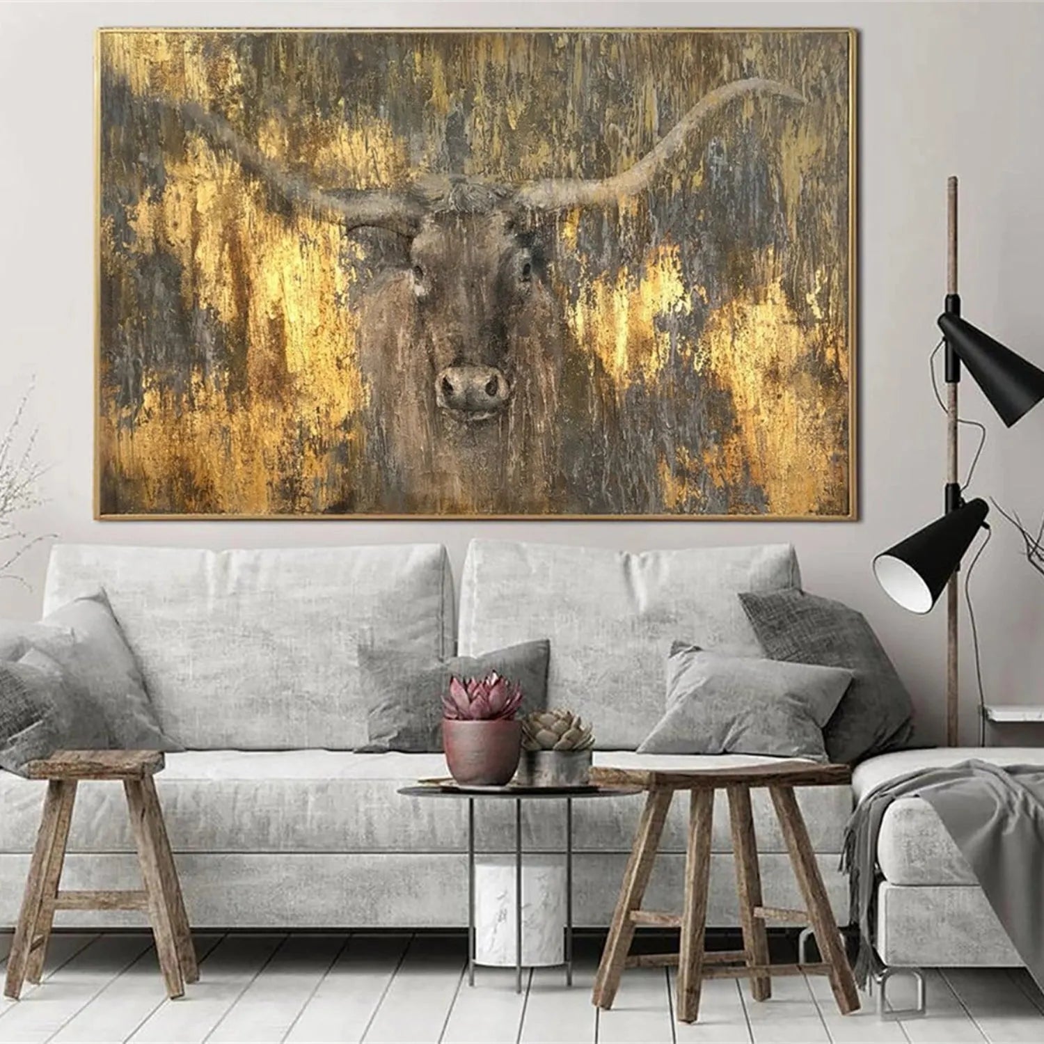 Animal Canvas Art Painting #AC016