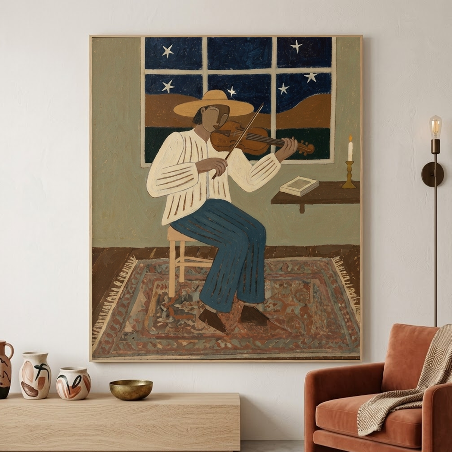 Vintage Americana Art #VT036
