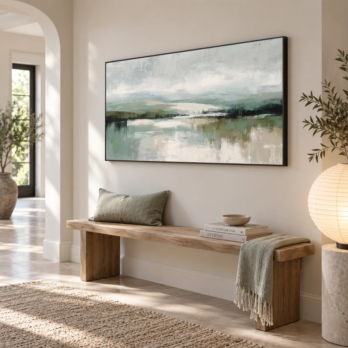 Abstract Canvas Wall Art #AP405