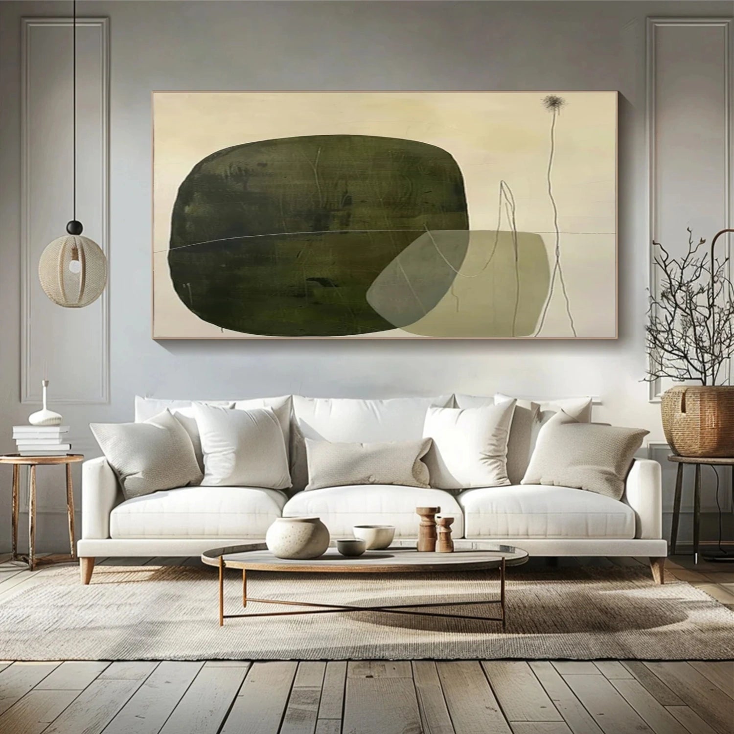 Abstract Painting Canvas #AP181