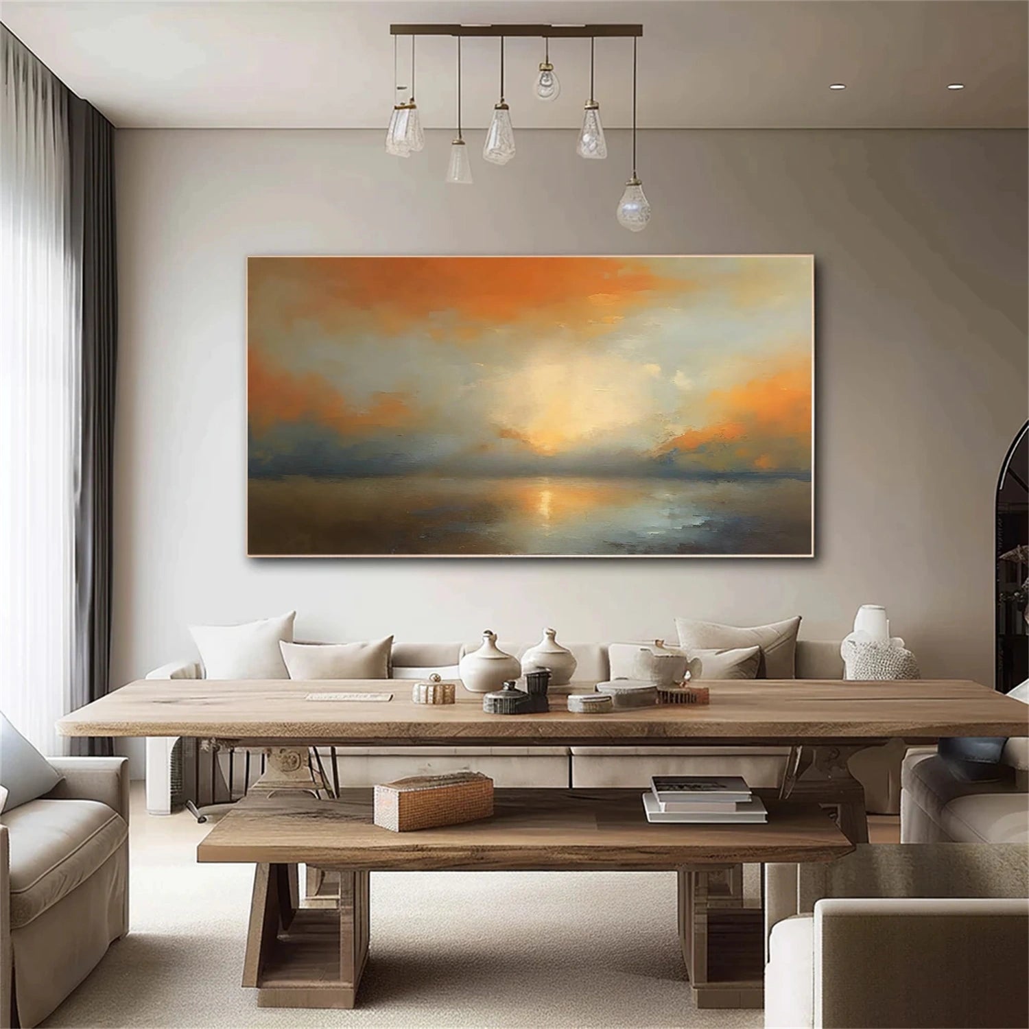 Abstract Canvas Wall Art #AP231