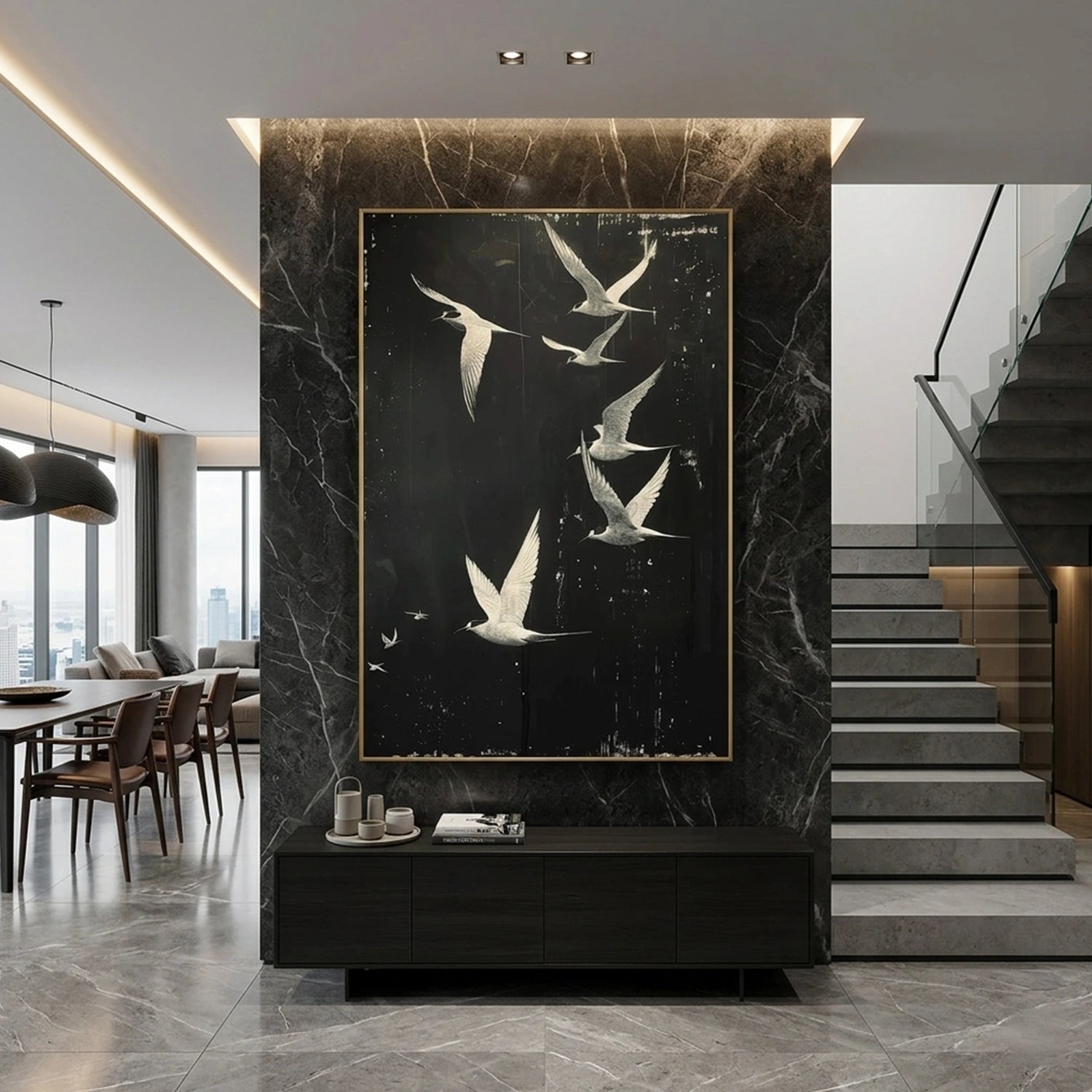 Abstract Animal Wall Art #AC125