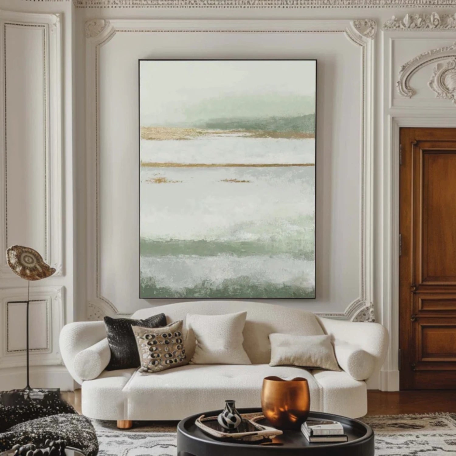 Abstract Canvas Wall Art #AP298